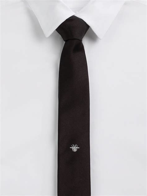 dior bee tie|christian Dior ties for men.